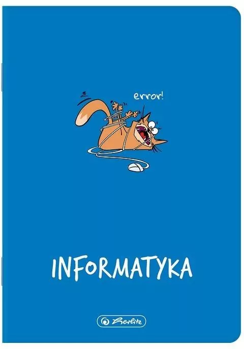 Zeszyt A5/60K kratka Informatyka (5szt) HERLITZ - tantis.pl