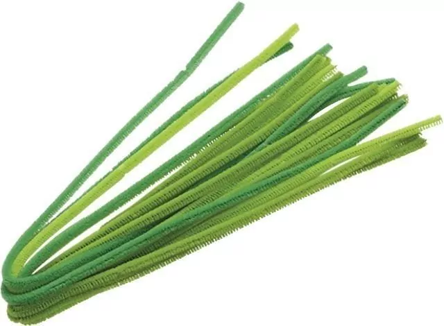 Drucik oplatany 50cm mix zielony 10szt - tantis.pl