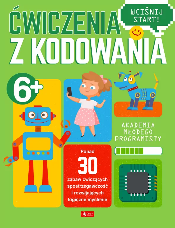 Akademia młodego programisty. Ćwiczenia z kodowania - tantis.pl