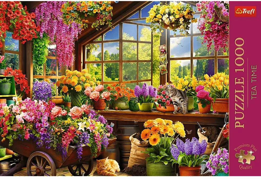 Trefl. Puzzle 1000 Przygotowania do wiosny - tantis.pl