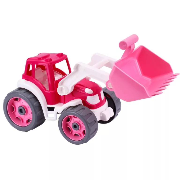 Traktor różowy - tantis.pl