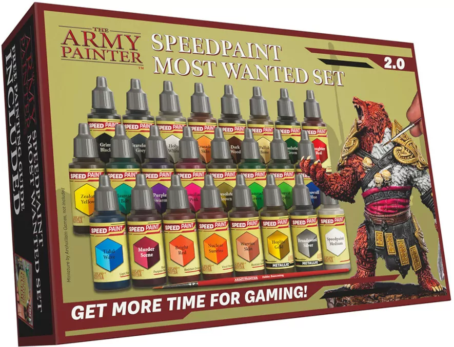 The Army Painter: Speedpaint 2.0 - Most Wanted Set - tantis.pl