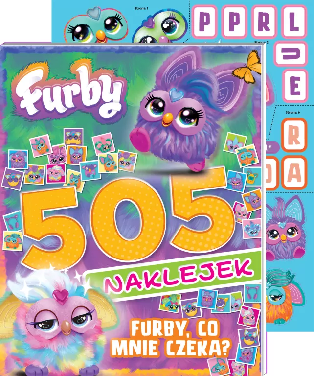 Furby. 505 naklejek.Furby, co mnie czeka? - tantis.pl