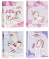 Torebka ozdobna 26x32x10cm hot-stamp mix ROZETTE - tantis.pl