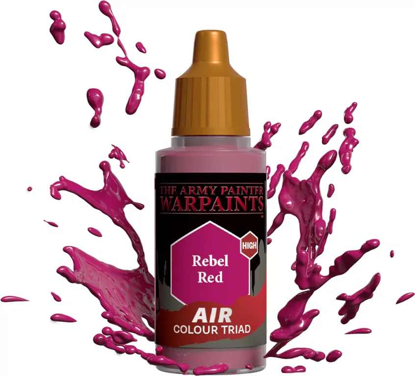 The Army Painter: Warpaints Air - Rebel Red - tantis.pl