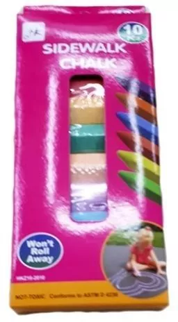 Kreda chodnikowa sześciokątna 10 kolorów - tantis.pl