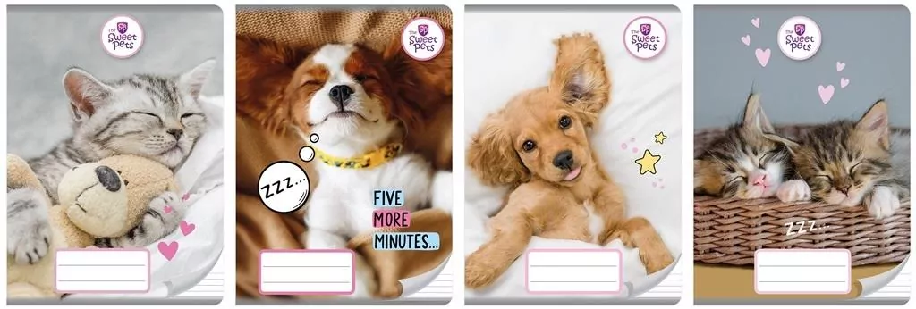 Zeszyt A5/32K linia. The Sweet Pets - tantis.pl