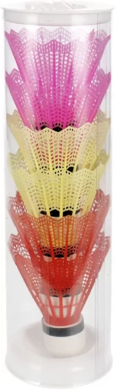 Lotki do badmintona plastikowe kolorowe 6szt Mega Creative 532469 - tantis.pl