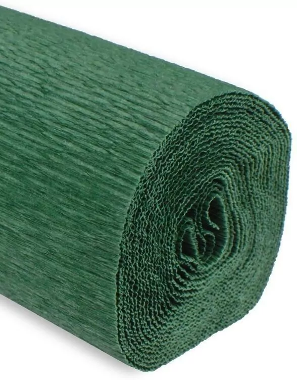 Krepina 50x250cm 180g ciemna zielona - tantis.pl