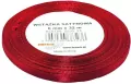 Wstążka satynowa bordowa 6mmx32m - tantis.pl