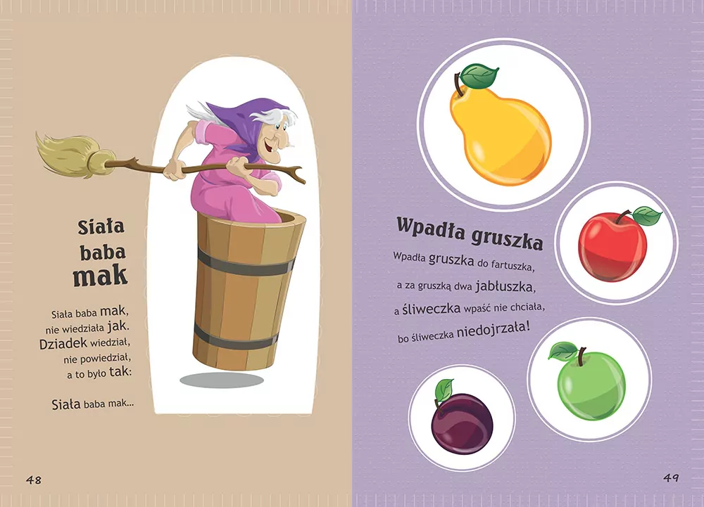 Rymowanki polskie czyli wlazł kotek na płotek. Kolorowa klasyka - tantis.pl