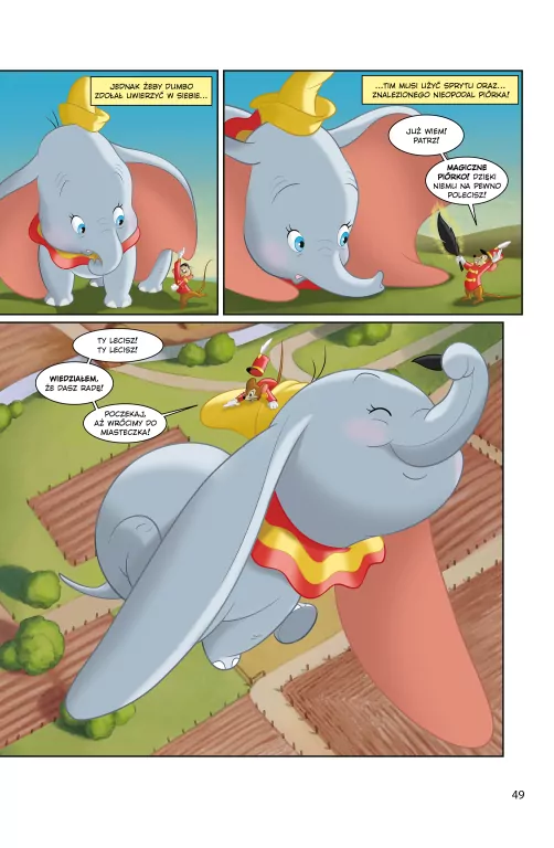 Klasyczne baśnie Disneya. Dumbo - tantis.pl