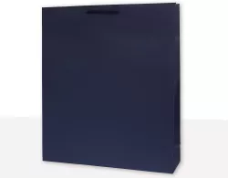 Torebki prezentowe jednobarwna T9 granatowa 10 sztuk