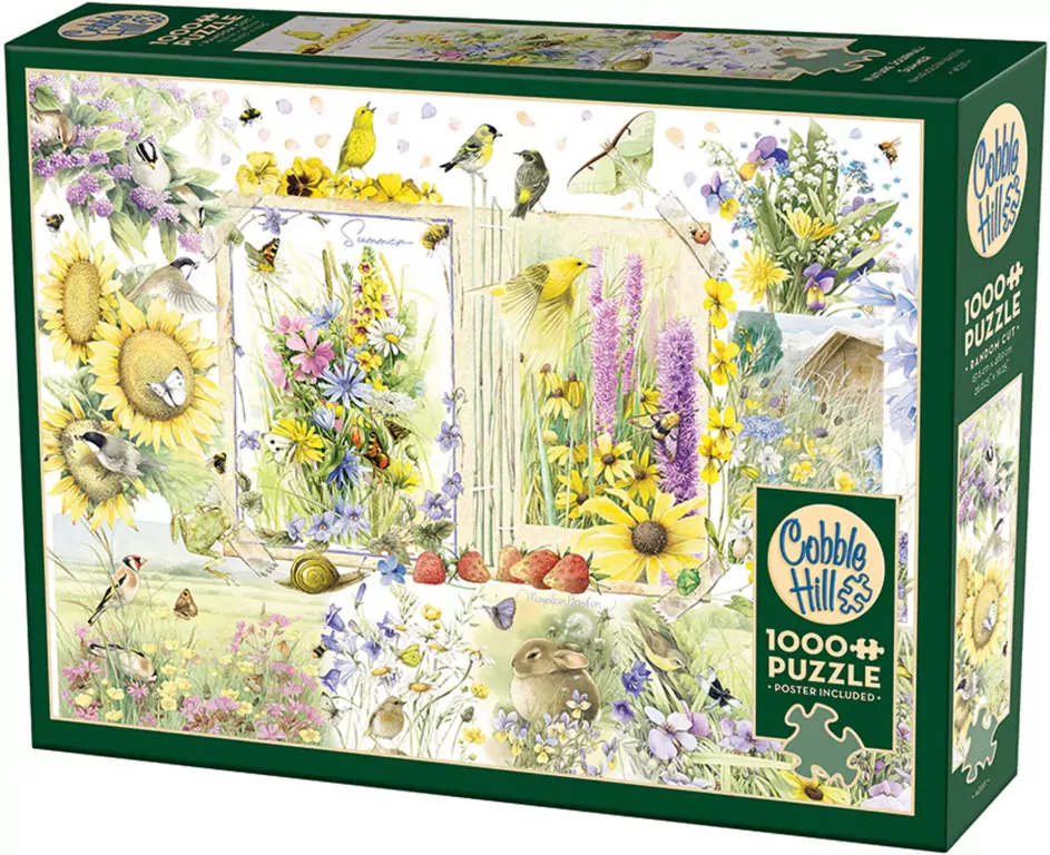 Puzzle 1000 Dziennik przyrodniczy Lato 113518 - tantis.pl