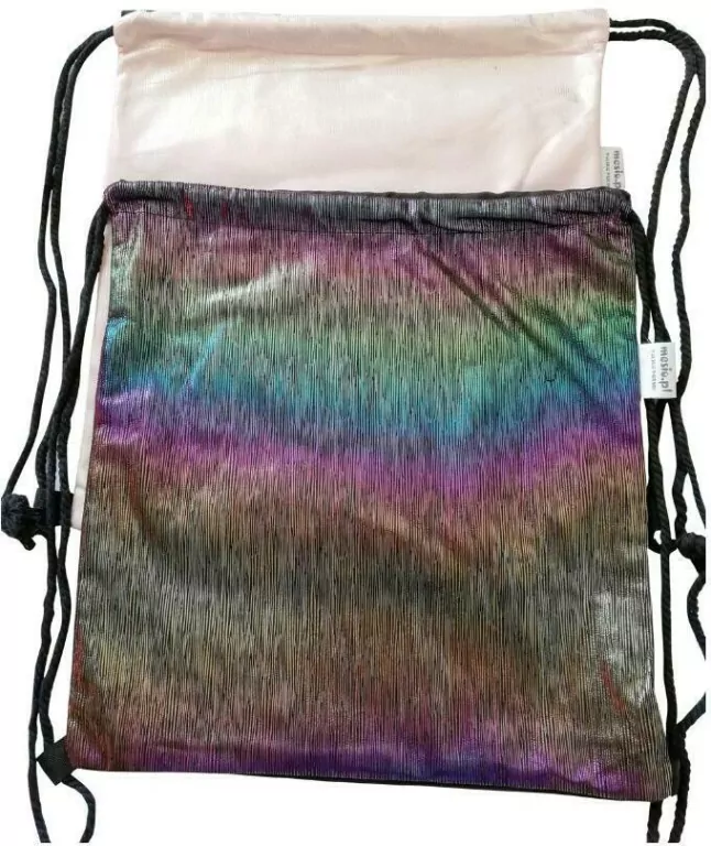 Worek szkolny plecak WR1027 Paski przetarte MESIO - tantis.pl