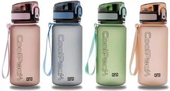 Bidon 400ml Coolpack brisk mini pastel niebieski - tantis.pl