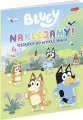 Naklejamy! Bluey. Książka do wyklejania - tantis.pl