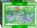 Puzzle 1000. Tatry mapa turystyczna 1:50 000 - tantis.pl
