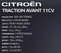 Cars Citroen Traction Avant 11CV - tantis.pl