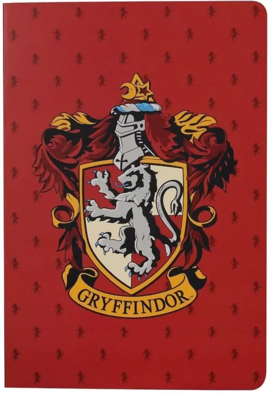 Harry Potter Notatnik A5 linia - Herb Gryffindoru - tantis.pl