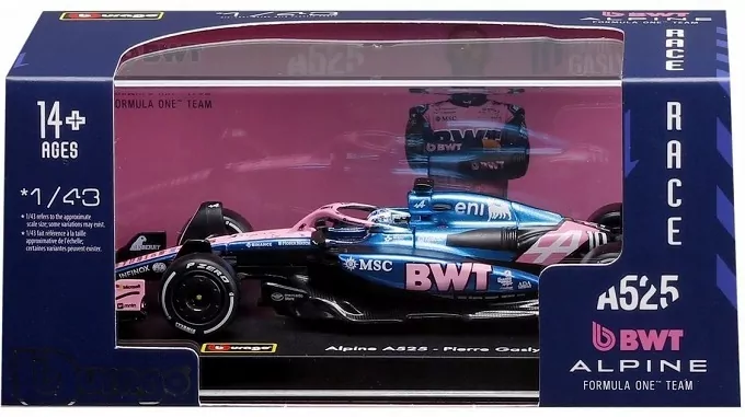 Formula With Helmet & Plastic Stand Alpine A525 - tantis.pl