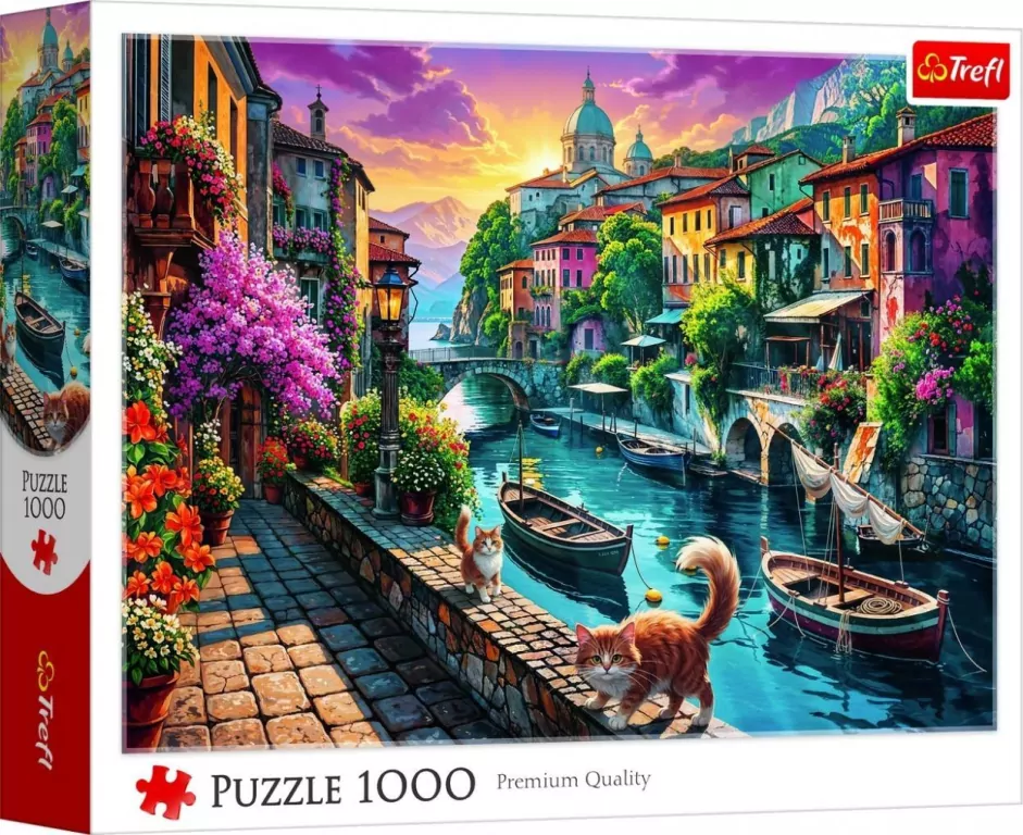 Puzzle 1000 Włoskie wakacje TREFL - tantis.pl