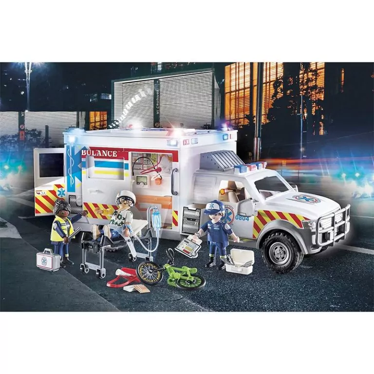 Ambulans pogotowia ratunkowego: US Ambulance. City Action 70936 - tantis.pl