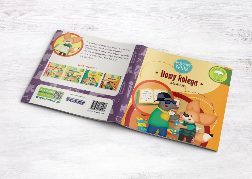Nowy kolega. Relacje. Przygoda Fenka - tantis.pl