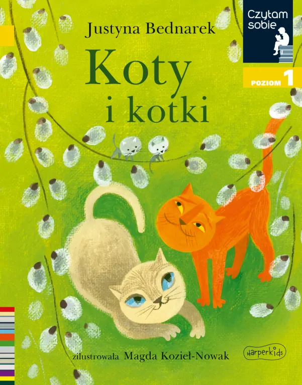 Koty i kotki. Czytam sobie. Poziom 1 - tantis.pl