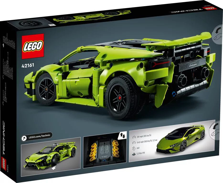 LEGO® Technic. Lamborghini Huracán Tecnica. 42161 - tantis.pl