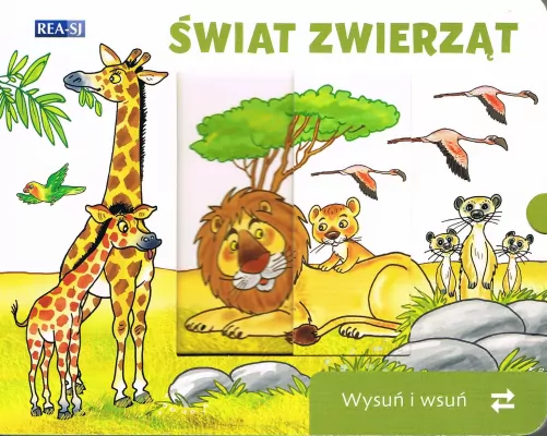 Świat zwierząt. Wysuń/wsuń