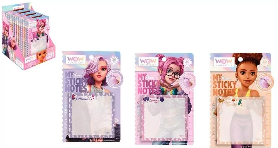 Karteczki samoprzylepne WOW MIX - tantis.pl