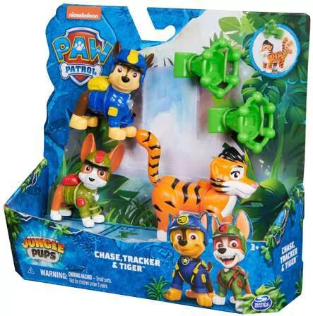 Patrol z dżungli - figurki Chase i Tracker Psi Patrol - tantis.pl