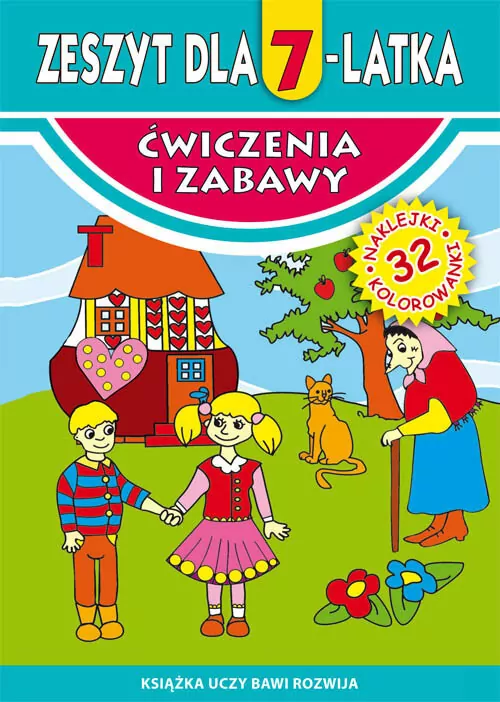 Zeszyt dla 7-latka. Ćwiczenia i zabawy - tantis.pl