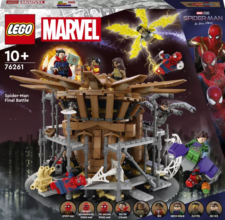 LEGO® Super Heroes Marvel. Ostateczne starcie Spider-Mana. 76261 - tantis.pl