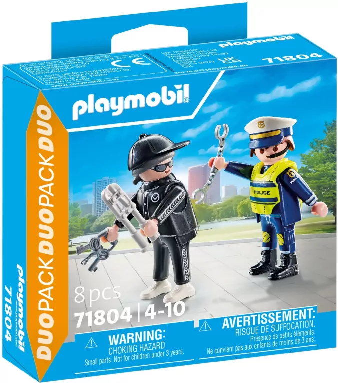 Playmobil Policjant i złodziej 71804 - tantis.pl