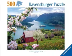 Puzzle 2D 500. Skandynawska idylla