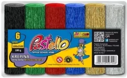 Krepina mini 10x250cm 180g metal. pastel