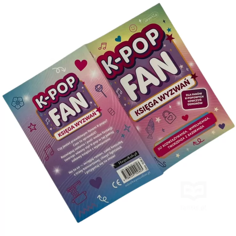 K-POP FAN Księga wyzwań - tantis.pl