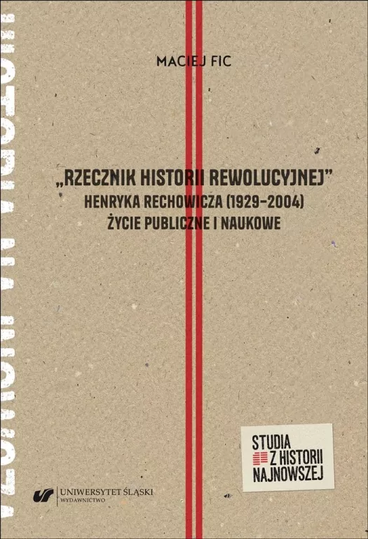 Rzecznik historii rewolucyjnej Henryka... - tantis.pl