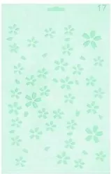 Szablon Silhouette Kwiaty