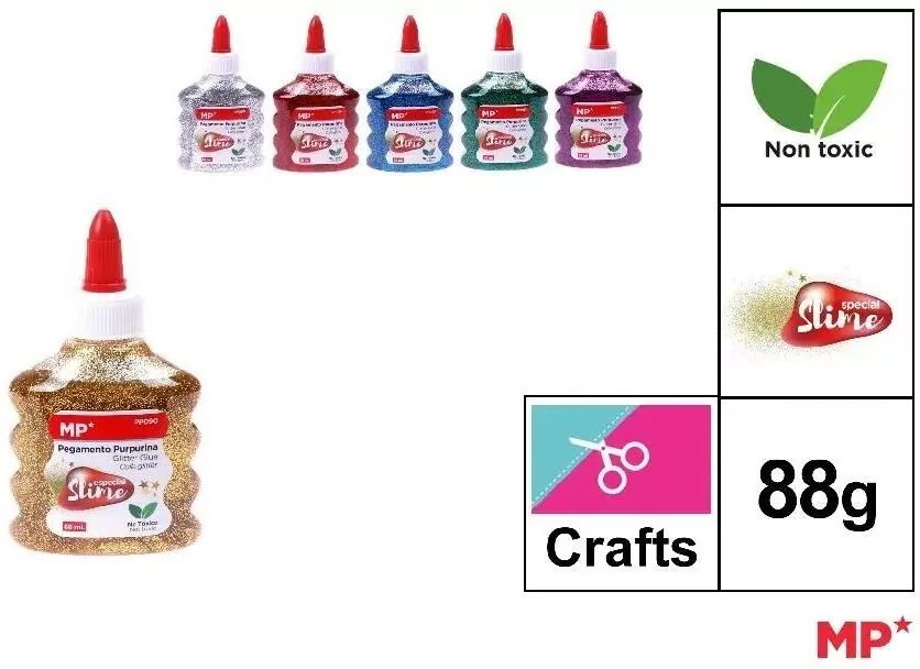 Klej brokatowy 88ml MIX - tantis.pl