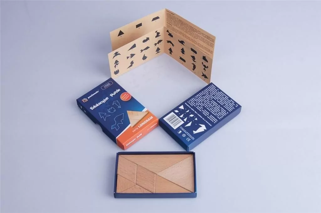 Puzzle drewniane - seria LONGRAM Big Fun Republic - tantis.pl