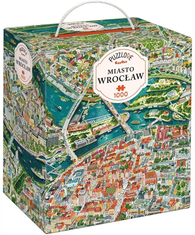 CzuCzu. Puzzlove. Miasto Wrocław. 1000 el. - tantis.pl