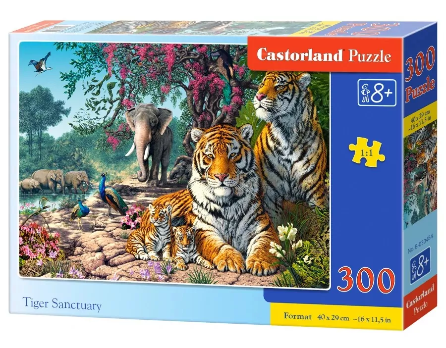 Puzzle 200. Tiger Sanctuary - tantis.pl