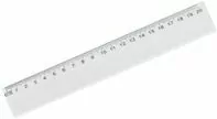 Linijka przeźroczysta 20 cm - tantis.pl