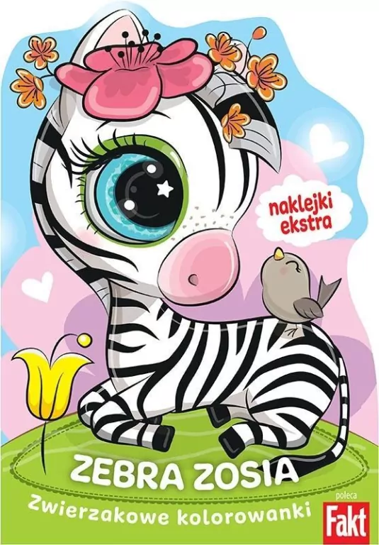 Zebra Zosia naklejki ekstra - tantis.pl