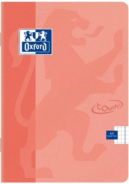 Zeszyt Touch Pastel. A4/60K kratka. 5 sztuk - tantis.pl