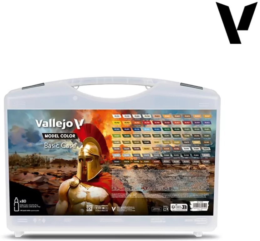 Vallejo: 70.252 - Model Color - Basic Case (80 x 18 ml) - tantis.pl