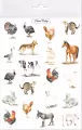 Tatuaże zmywalne. Zwierzęta wiejskie - tantis.pl